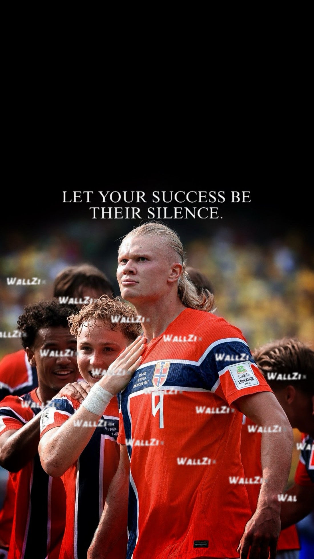 Haaland — Let Your Success Be Their Silence