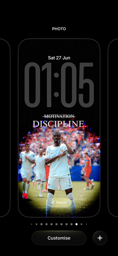 Dembelé — Motivation, Discipline