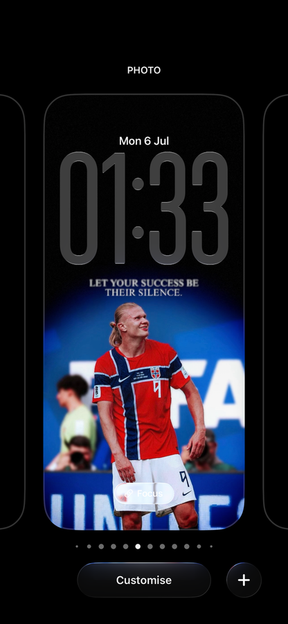 Haaland — Let Your Success Be Their Silence