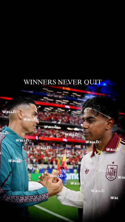 Ronaldo & Lamine Yamal — Winners Never Quit