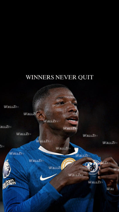 Caicedo — Winners Never Quit