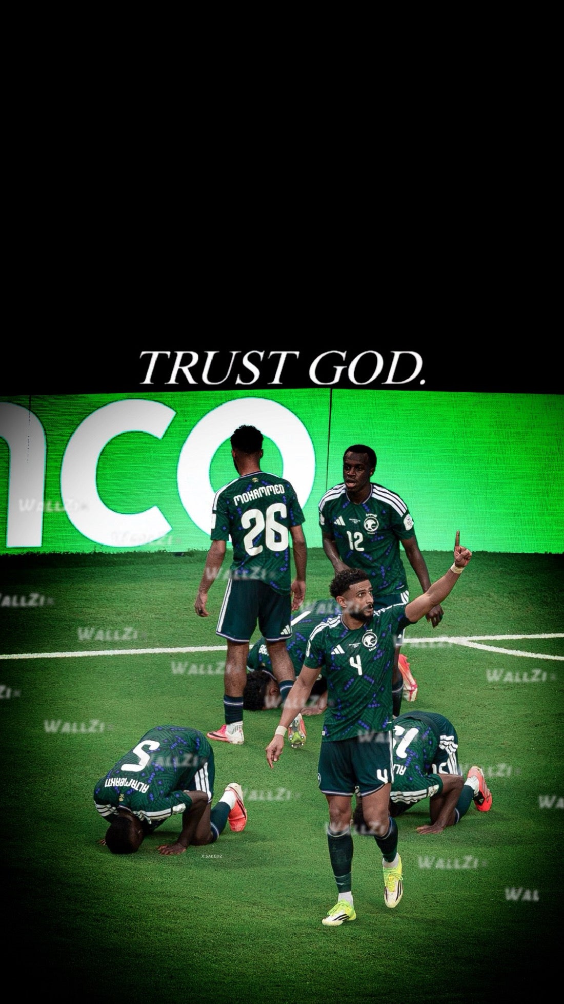 Saudi Arabia — Trust God