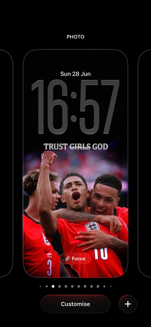 England — Trust Girls God