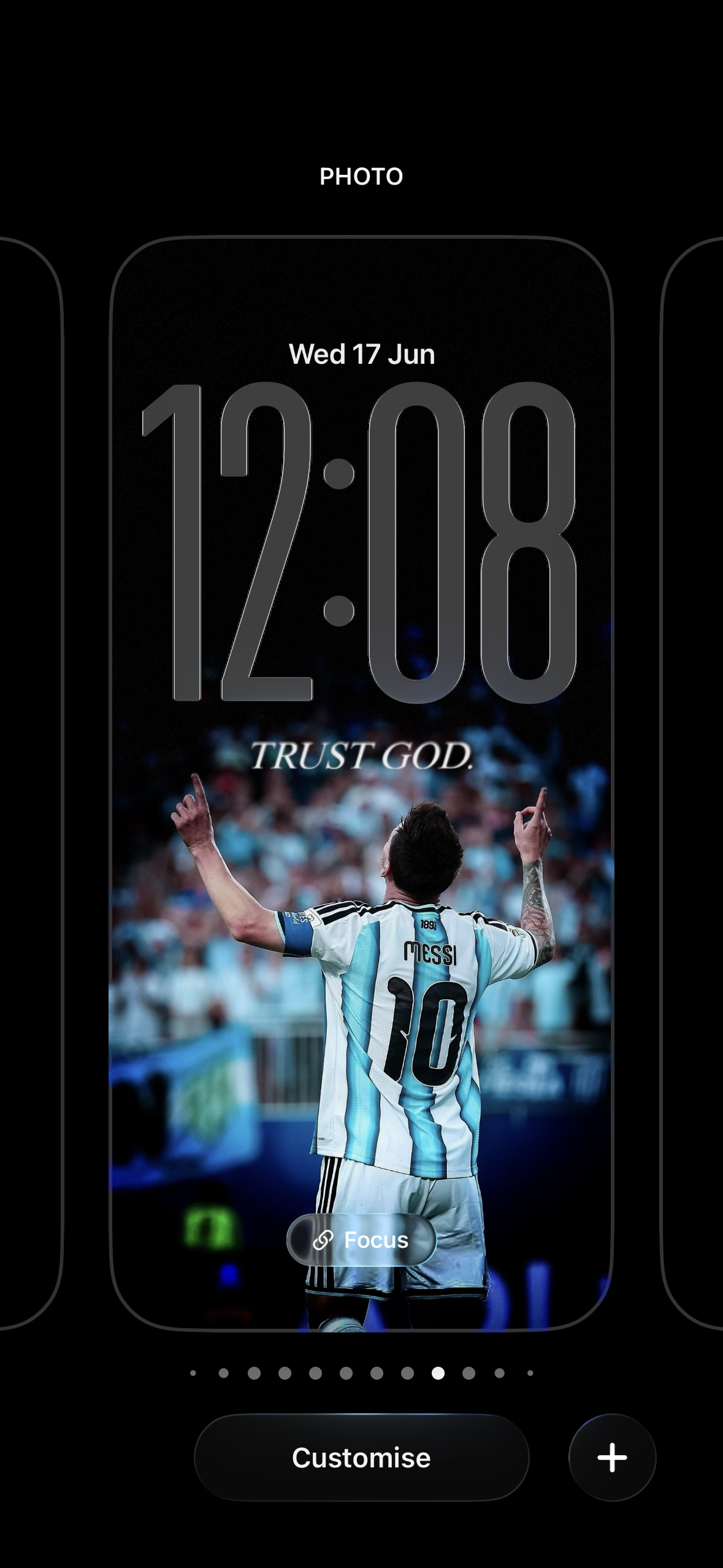 Messi — Trust God