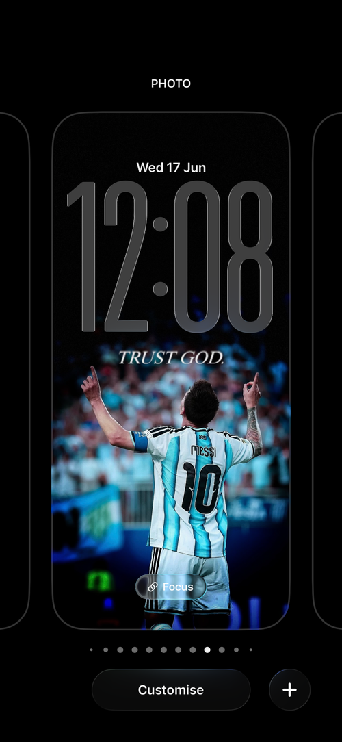 Messi — Trust God