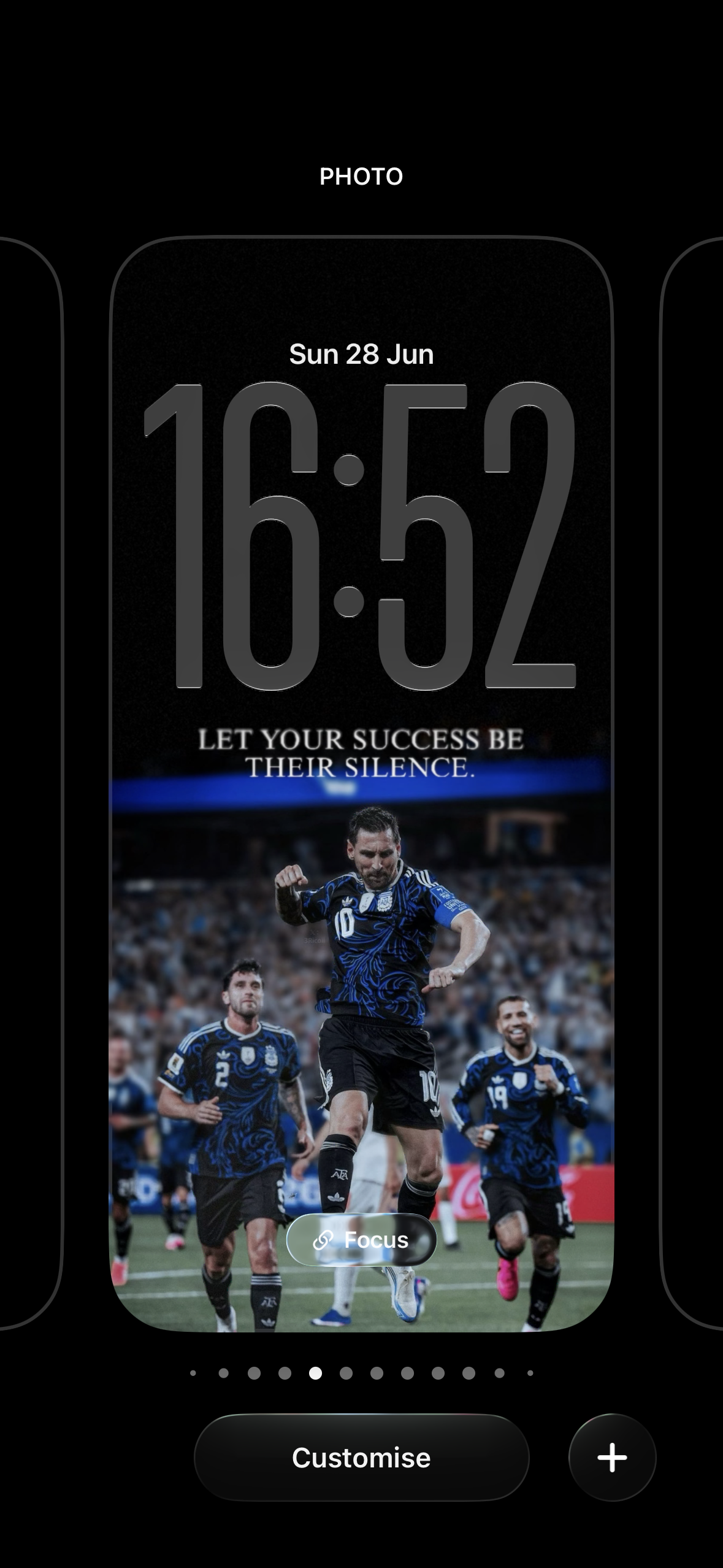 Messi — Let Your Success Be Their Silence