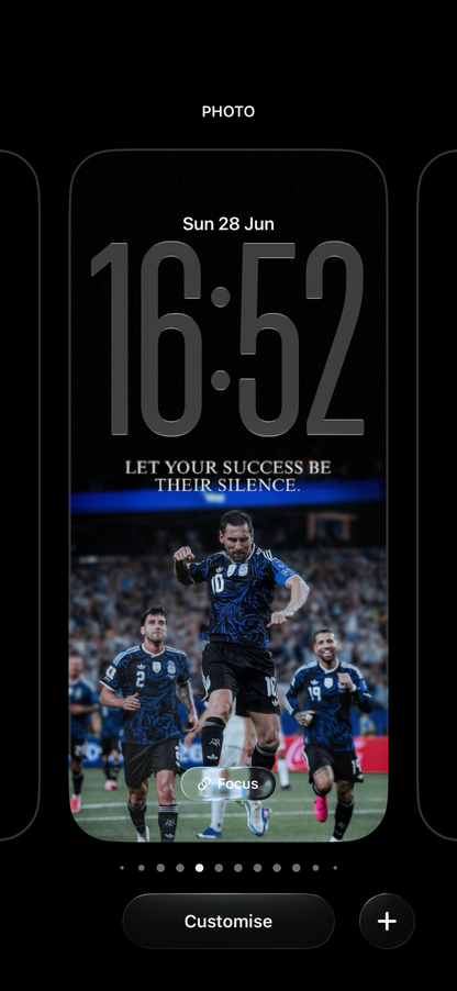 Messi — Let Your Success Be Their Silence