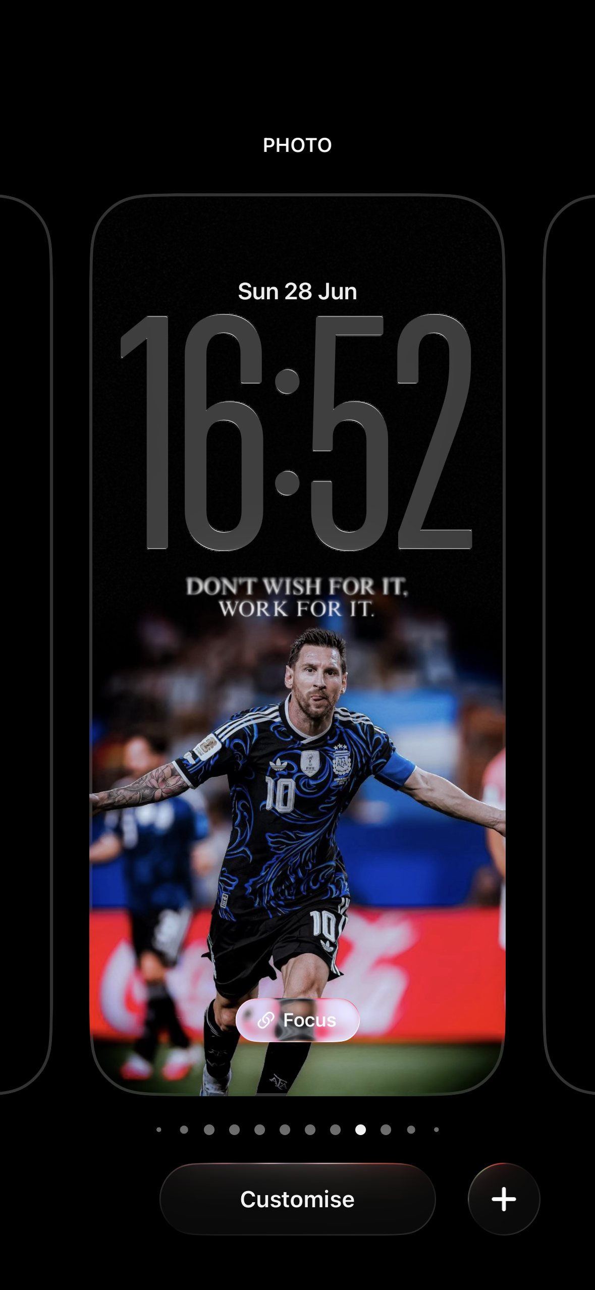 Messi — Don’t Wish For It, Work For It