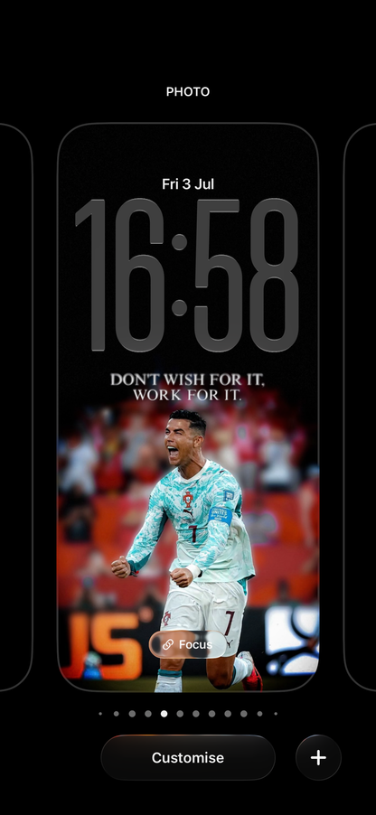 Cristiano — Don’t Wish For It, Work For It