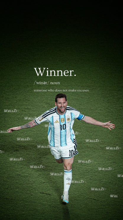 Messi — Winner.