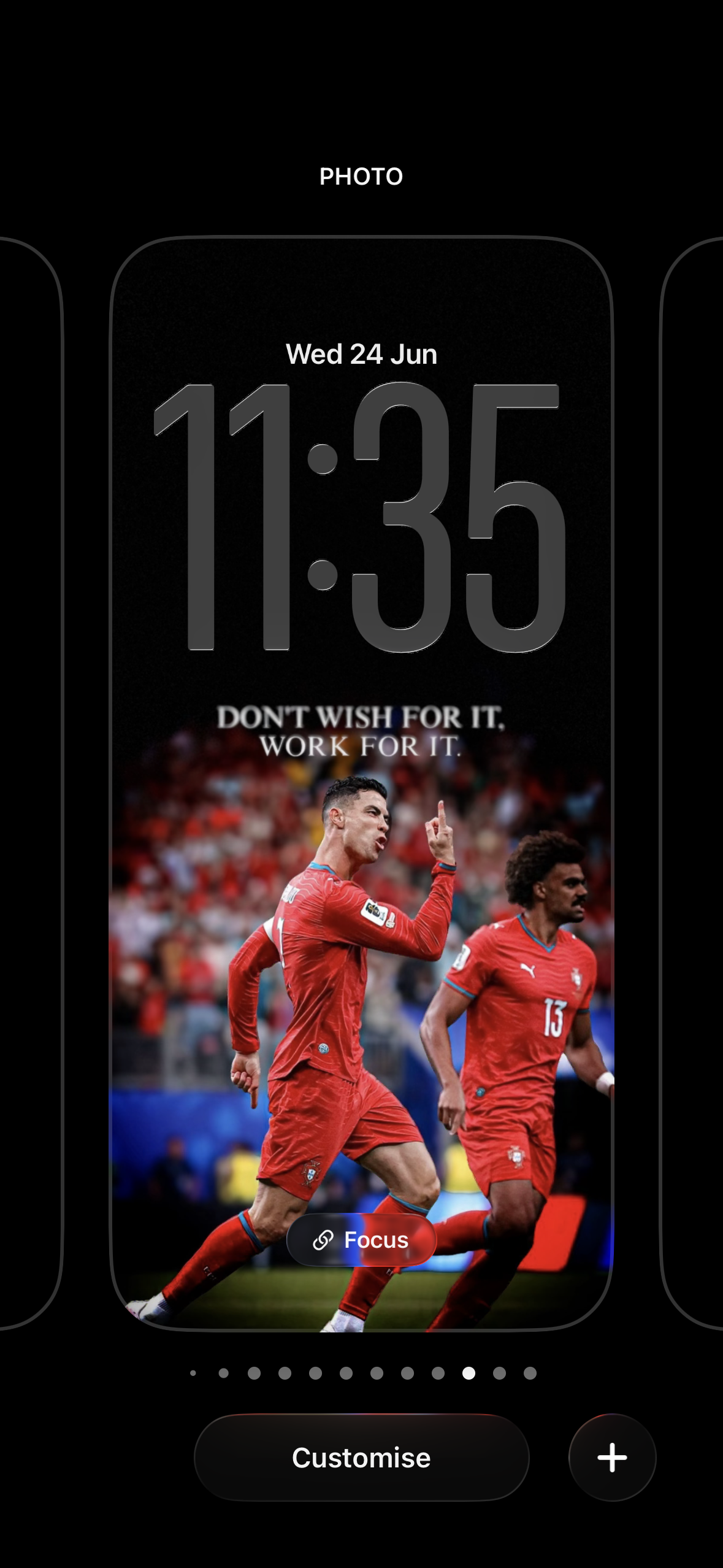 Ronaldo — Don’t Wish For It, Work For It