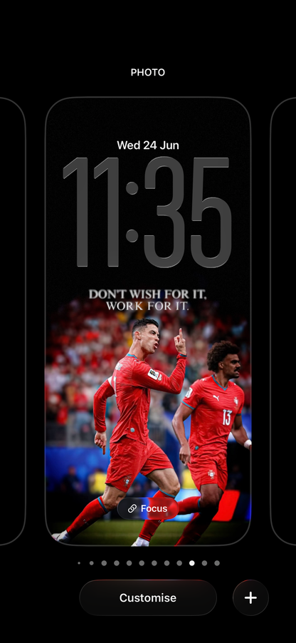 Ronaldo — Don’t Wish For It, Work For It