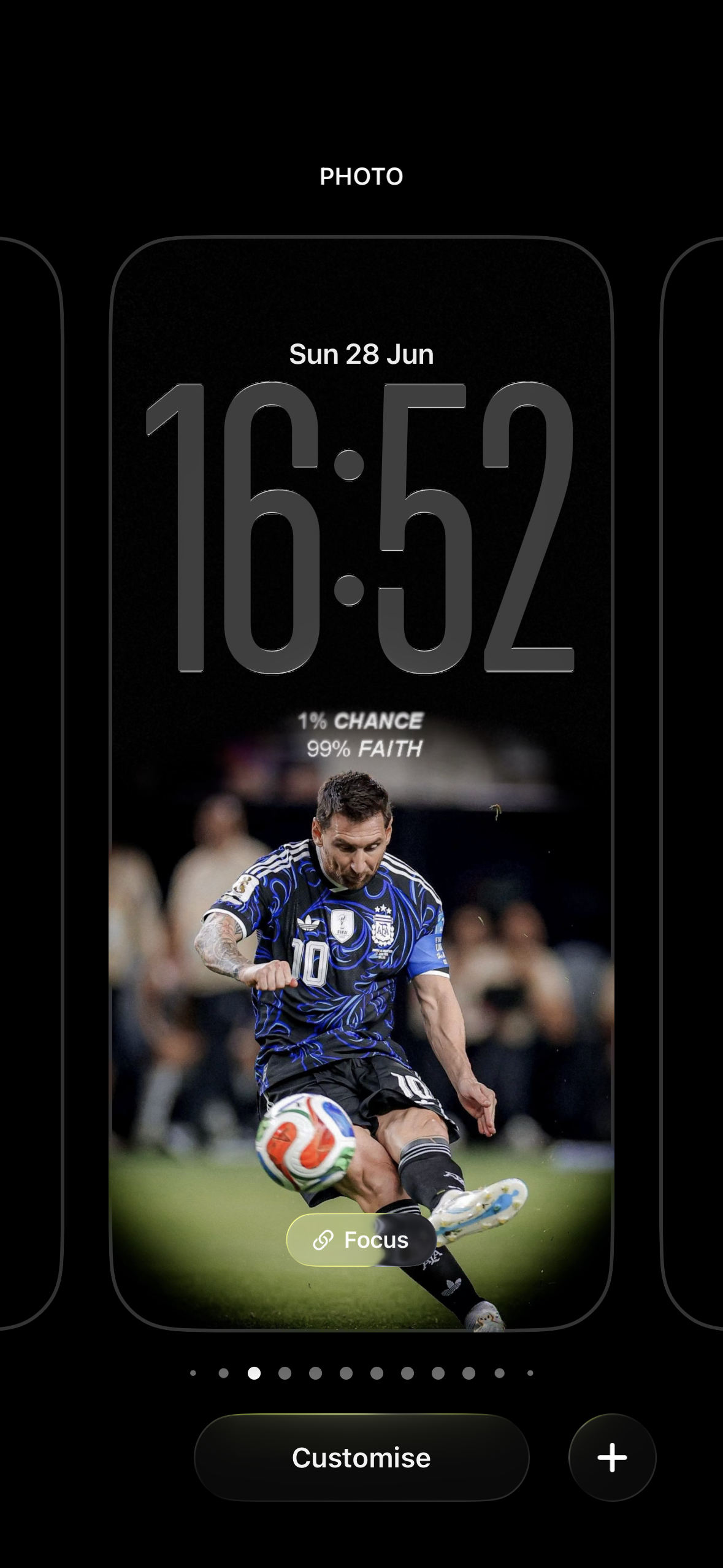 Messi — 1% Chance, 99% Faith