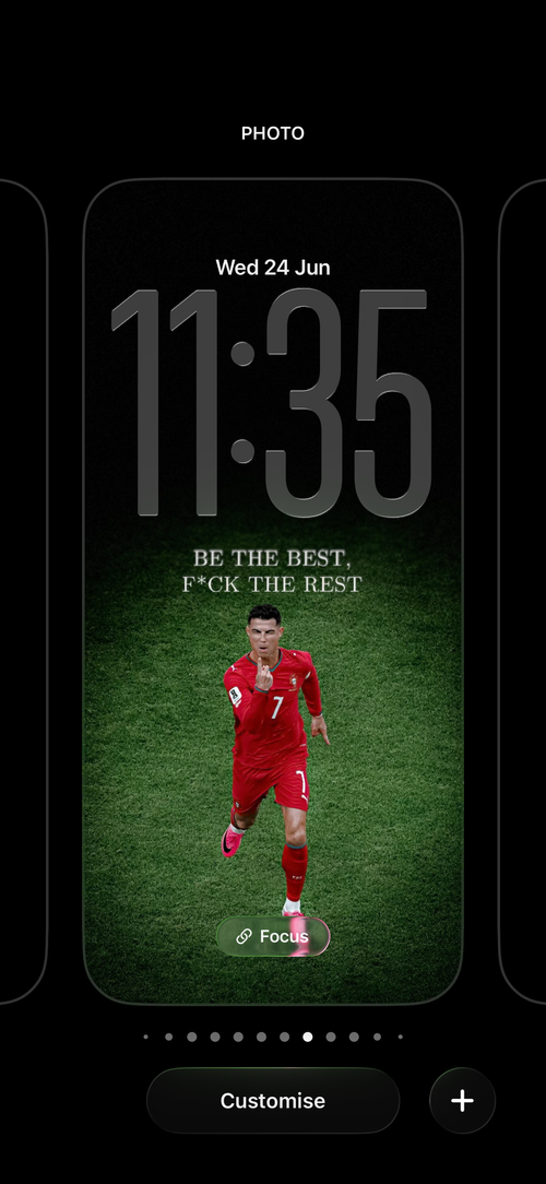 Ronaldo — Be The Best, F*ck The Rest