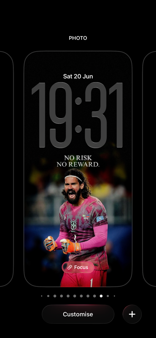 Alisson — No Risk, No Reward