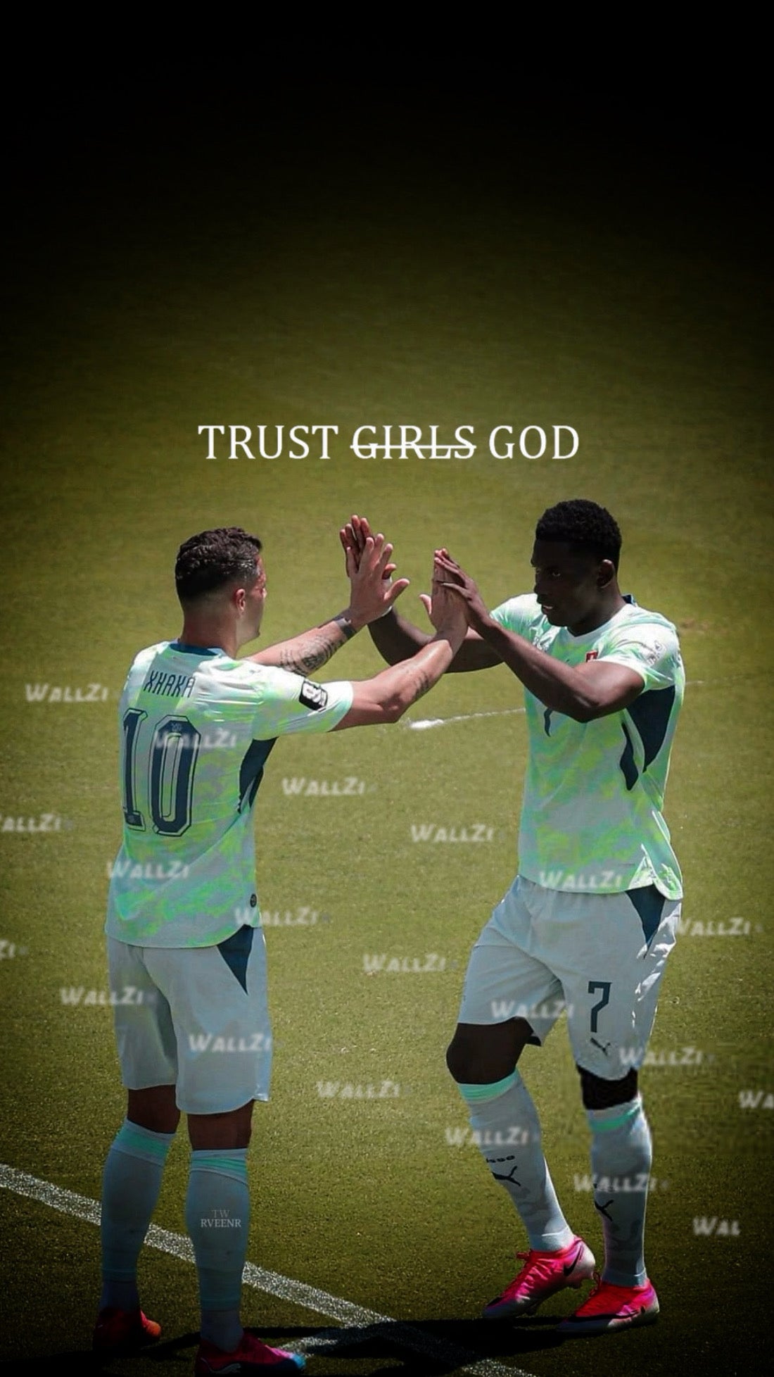 Xhaka & Embolo — Trust God