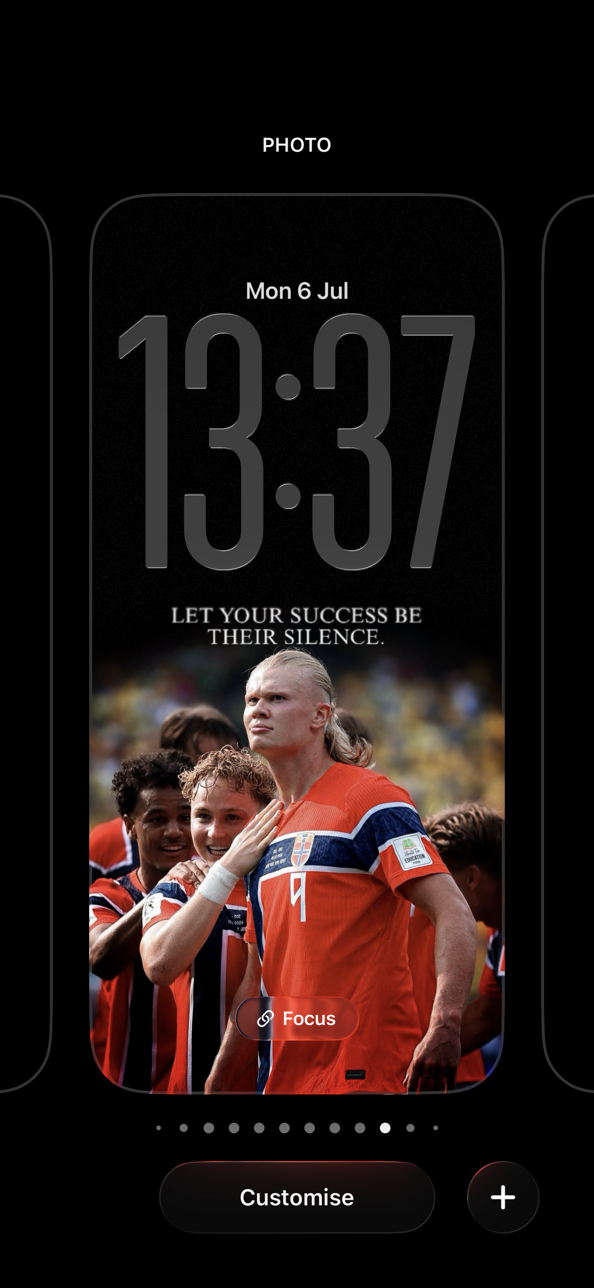 Haaland — Let Your Success Be Their Silence
