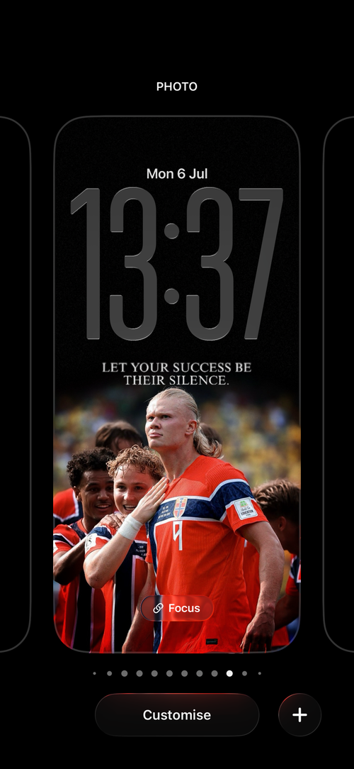 Haaland — Let Your Success Be Their Silence