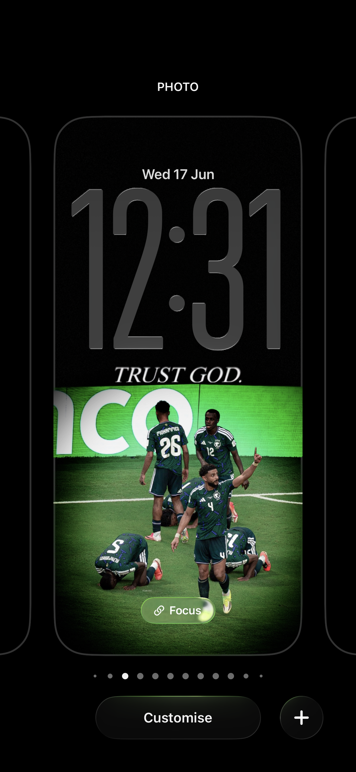 Saudi Arabia — Trust God