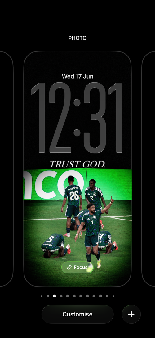 Saudi Arabia — Trust God