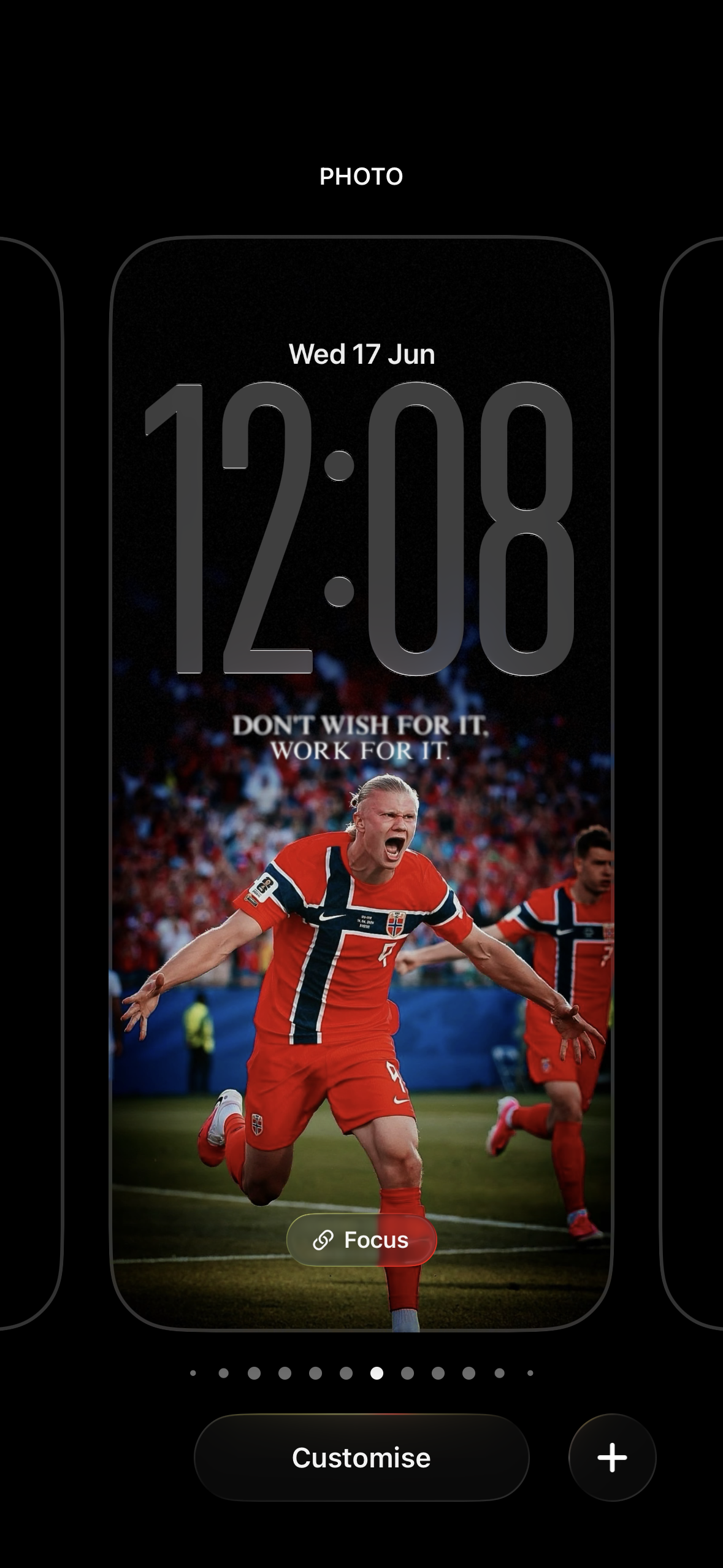 Haaland — Don’t Wish For It, Work For It