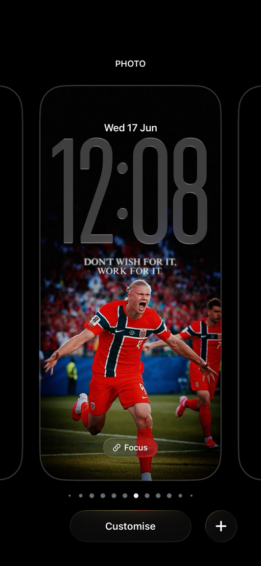 Haaland — Don’t Wish For It, Work For It