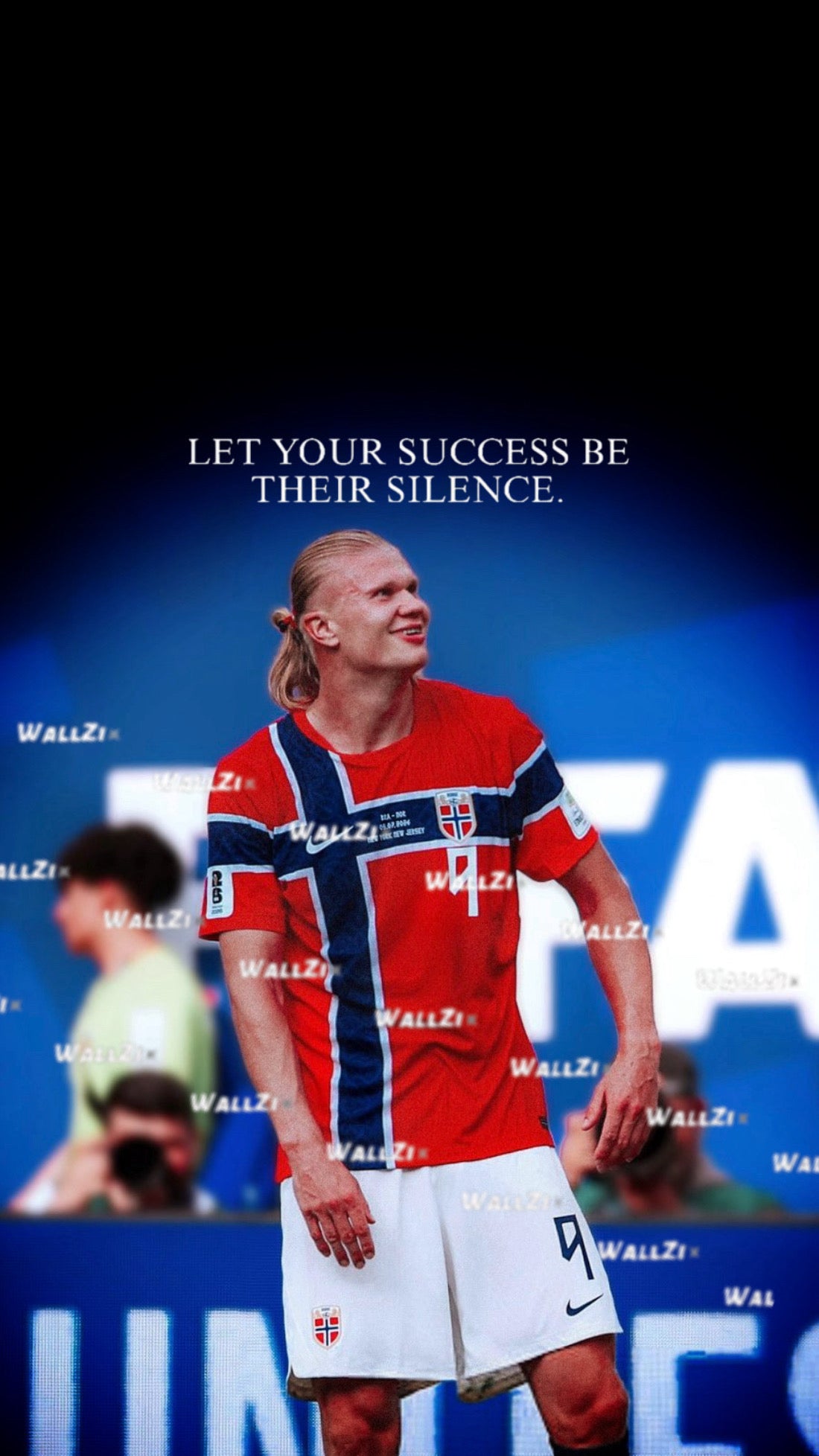 Haaland — Let Your Success Be Their Silence
