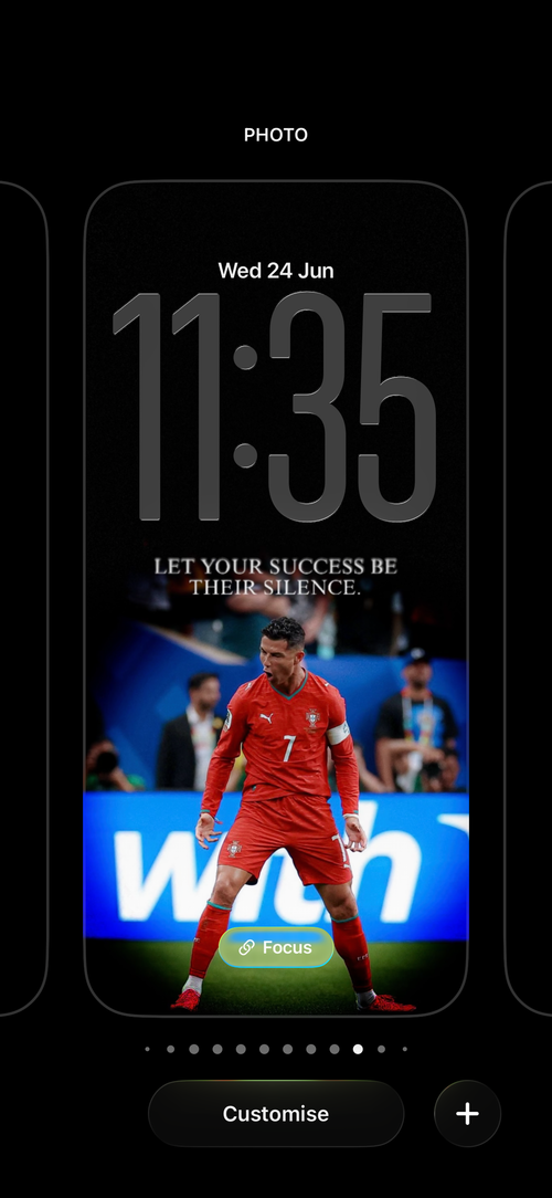 Ronaldo — Let Your Success Be Their Silence