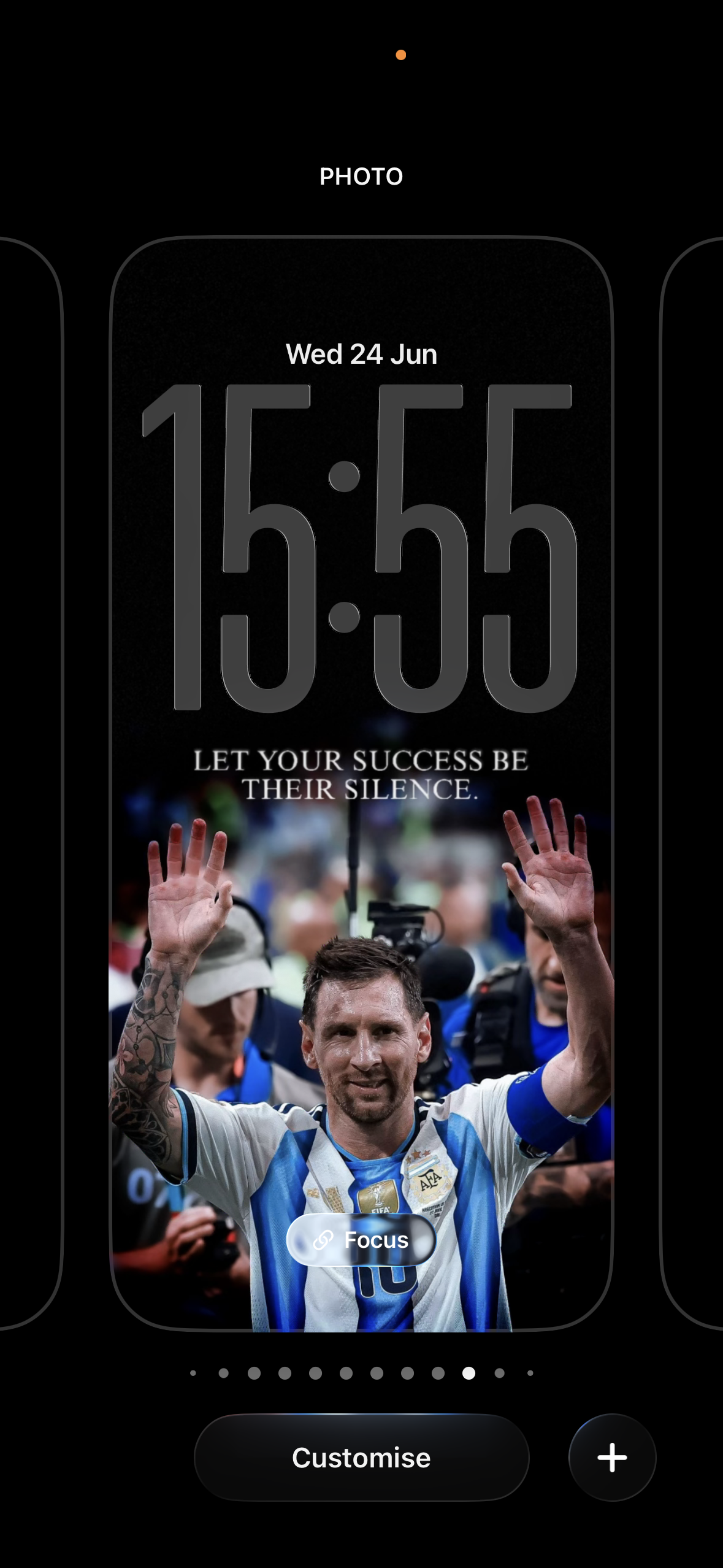 Messi — Let Your Success Be Their Silence