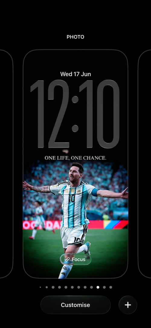 Messi — One Life, One Chance