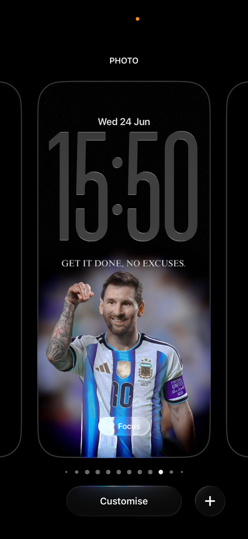 Messi — Get It Done, No Excuses