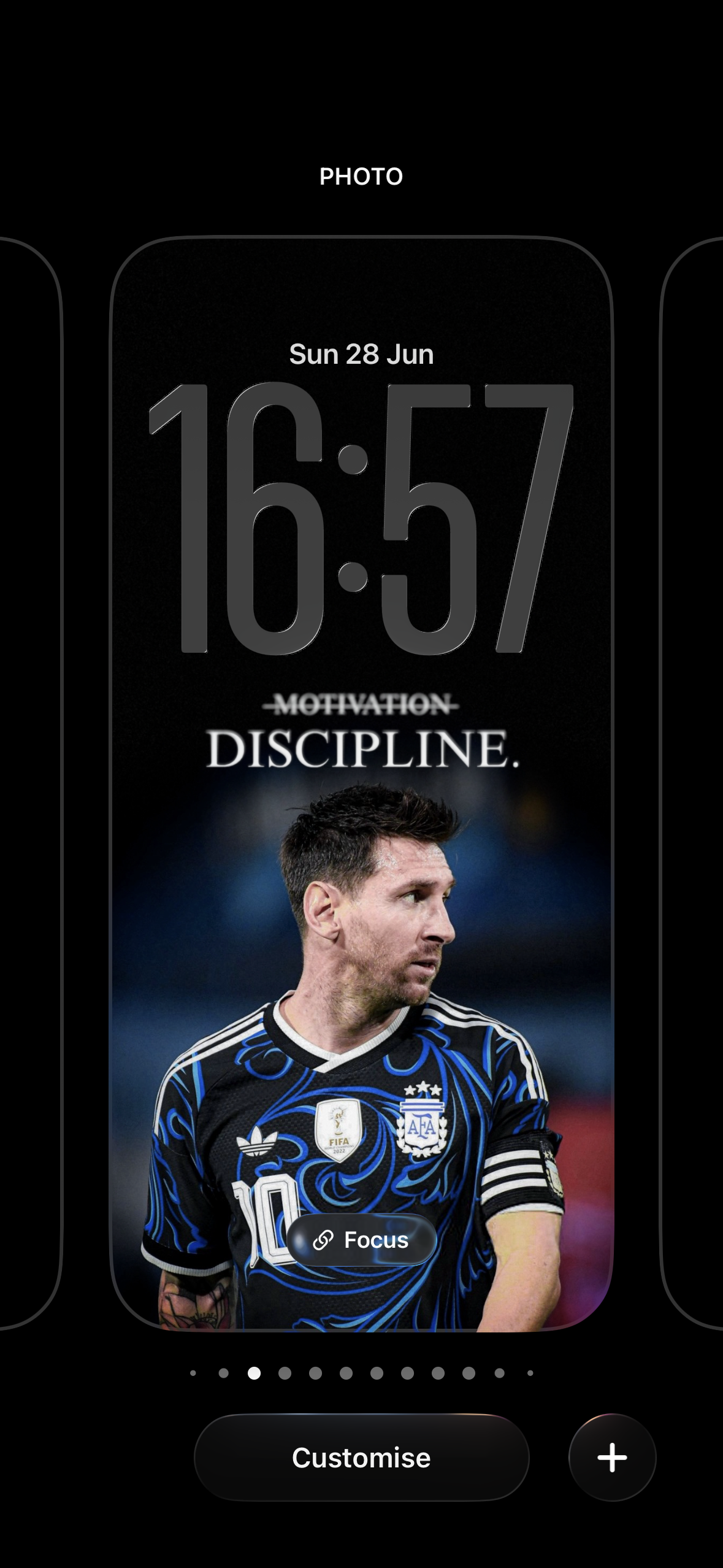 Messi — Motivation, Discipline