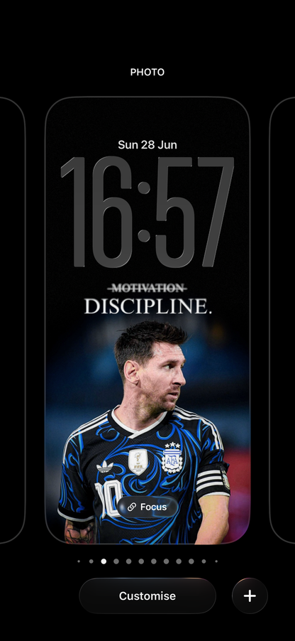 Messi — Motivation, Discipline