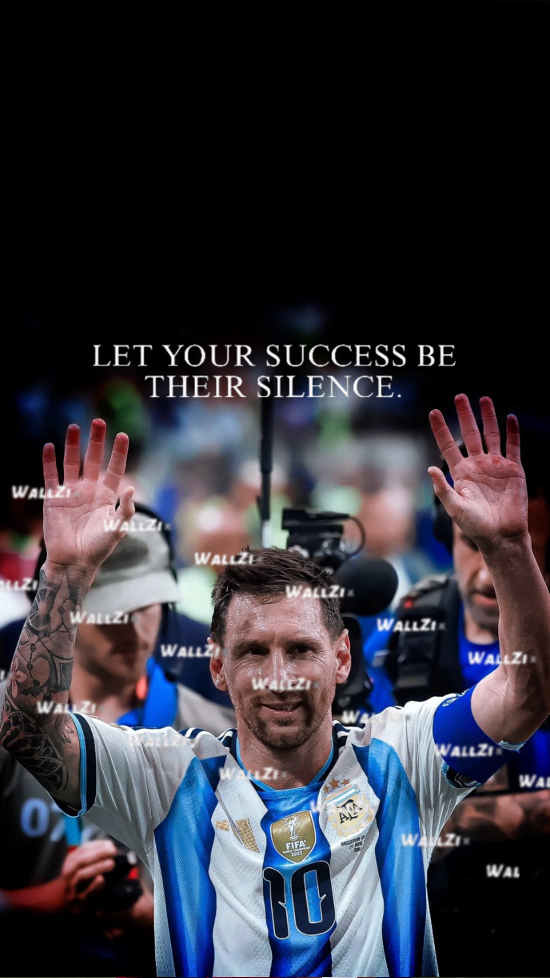 Messi — Let Your Success Be Their Silence