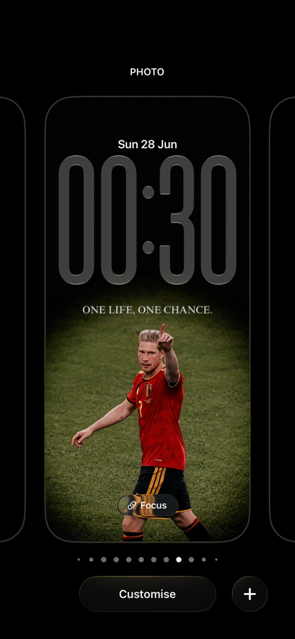 De Bruyne — One Life, One Chance