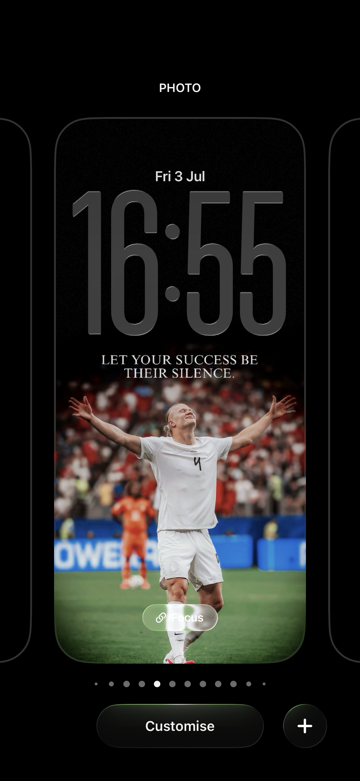 Haaland — Let Your Success Be Their Silence