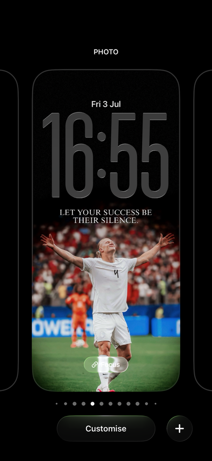 Haaland — Let Your Success Be Their Silence