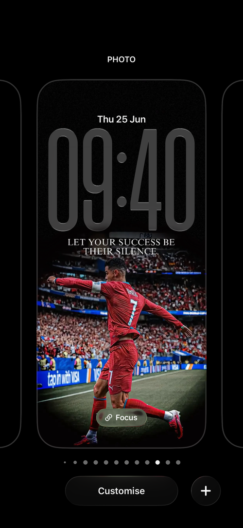 Ronaldo — Let Your Success Be Their Silence