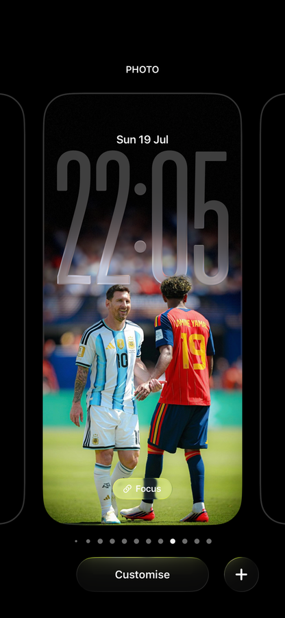 Lamine Yamal & Messi