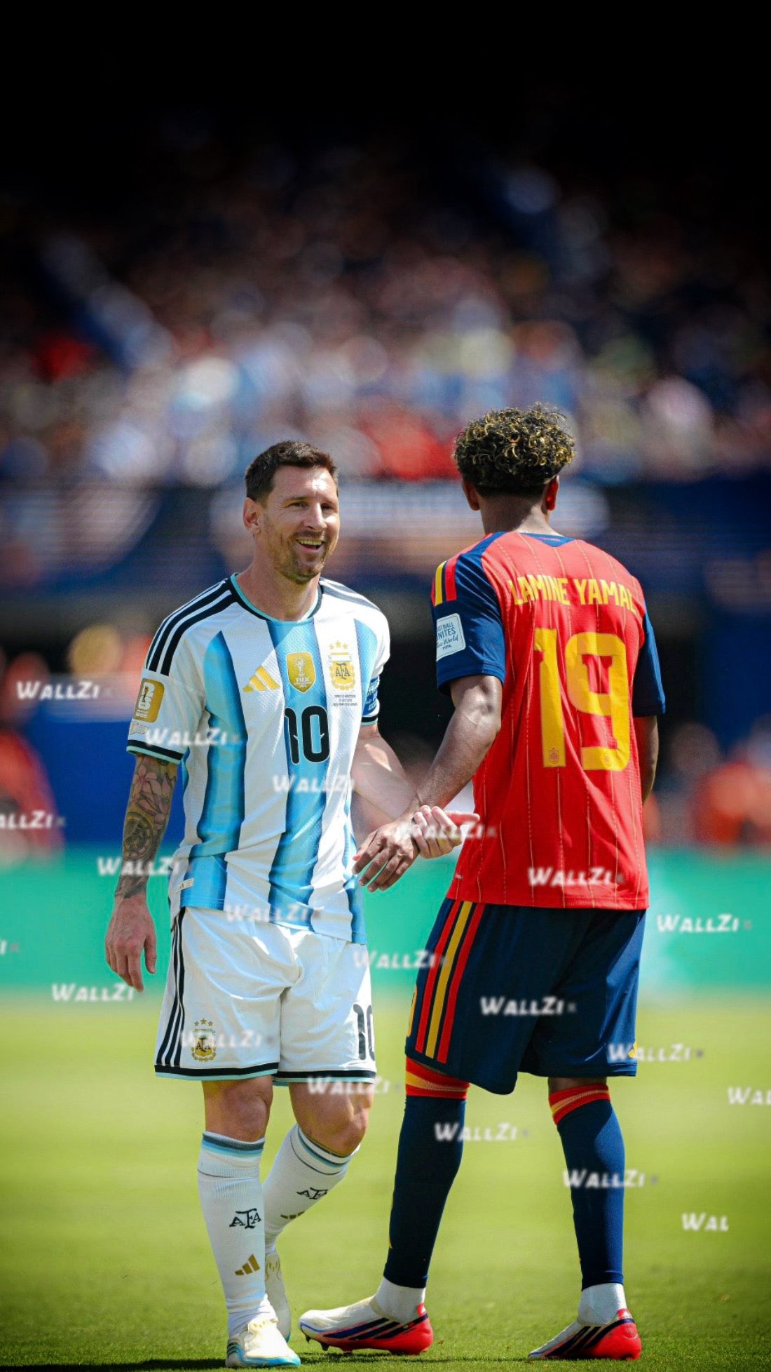 Lamine Yamal & Messi